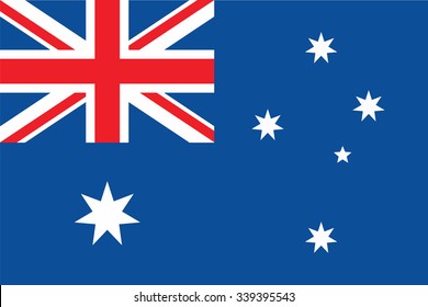 australia flag vector