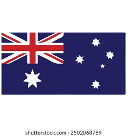 Australia Flag Vector Art Design , print Design