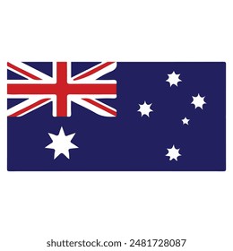 Australia Flag Vector Design, Eps file 