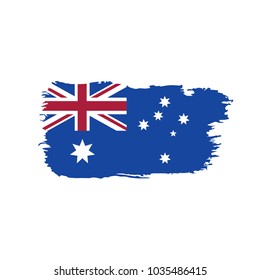 Australia flag, vector illustration