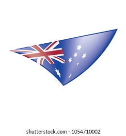 Australia flag, vector illustration