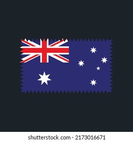 Australia Flag Vector. National Flag