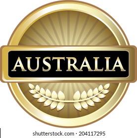 Australia Gold Emblem