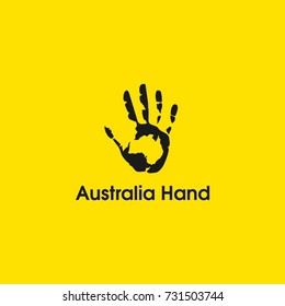 australia hand freedom logo