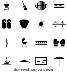 australia icon set