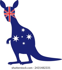 Australia icon in vector illustration form