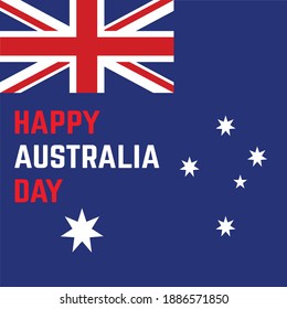 australia independence day design template