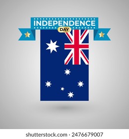 Australia Independence Day Flag Banner