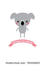 australia koala bear greeting