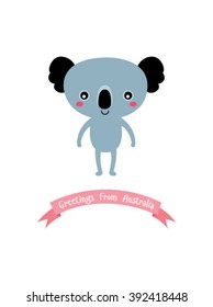australia koala bear greeting