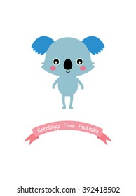 australia koala bear greeting