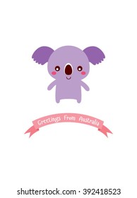 australia koala bear greeting