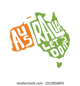 Australia let's do it illustrations