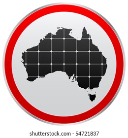 australia map