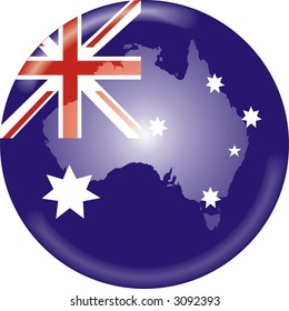 australia map + flag