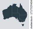 australian map