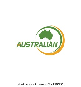 Australia Modern Logo  