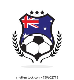 Australia national flag football crest