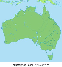 Australia - Political Map of Australia