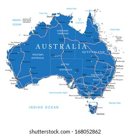 Australia road map