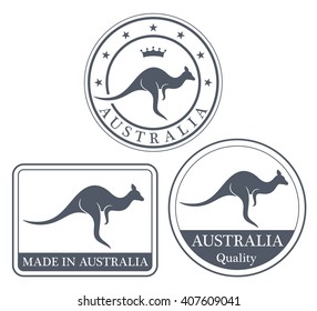  Australien. Gummi und Stempel