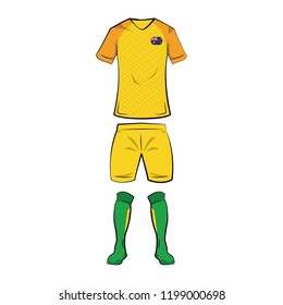 Australia soccer tshirt