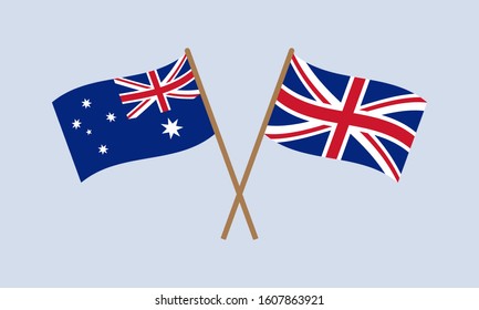 785 Australian United Kingdom Flag Images, Stock Photos & Vectors ...