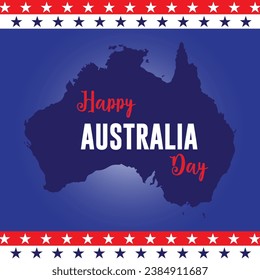 australia vector background illustration. it is suitable for card, banner, or poster