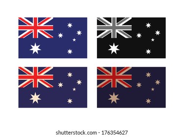 Australia. Vector format