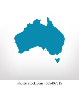 Australia vector icon