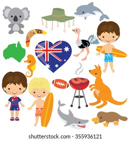 Australia vector illustration