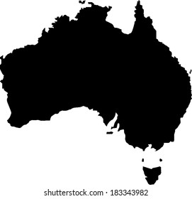 Australia Vector Map