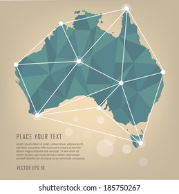 Australia vector map