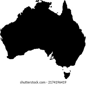 Australia vector map.Australia of
map