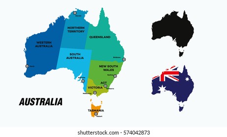 Australia Vector Maps