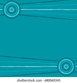 Australian Aboriginal art background in vector format.