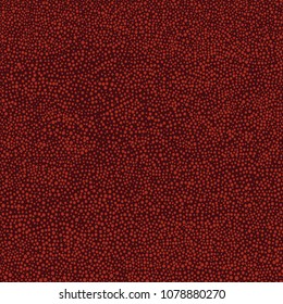 Australian Aboriginal Hand Drawn Seamless Vector Pattern With Red Dots On Dark Burgundy Background