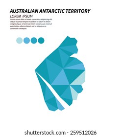 Australian Antarctic Territory geometric concept design