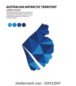 Australian Antarctic Territory geometric concept design