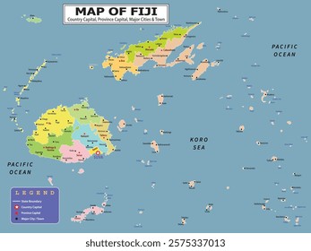 Australian Countries Geography Political map. Political map of country with capital, province or state capital, major cities and town.