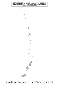 Australian Countries Geography Political map. Political map of country with capital, province or state capital, major cities and town.