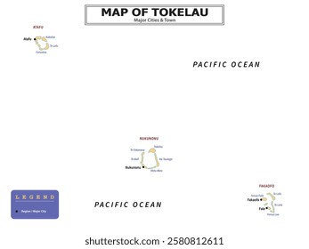 Australian Countries Geography Political map. Political map of country with capital, province or state capital, major cities and town.