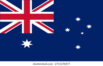 Icono de la bandera australiana en alta calidad