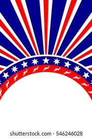 Australian flag themed background design
