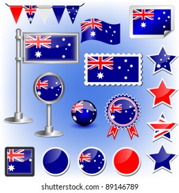 Australian Flag Vector