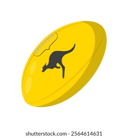 Australian Football Australian Symbol Vector Illustration