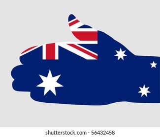 Australian handshake