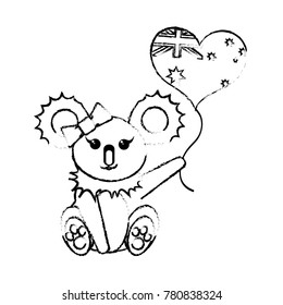 Australian koala design