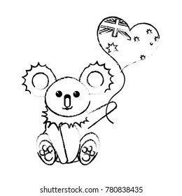 Australian koala design