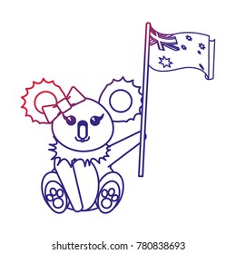 Australian koala design